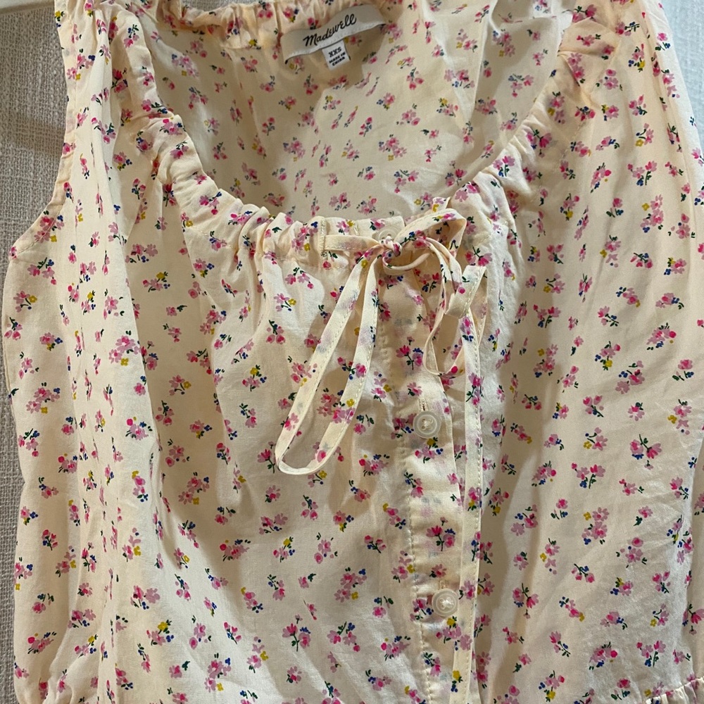 Madewell Drawstring Tank Top - Picture 5 of 5